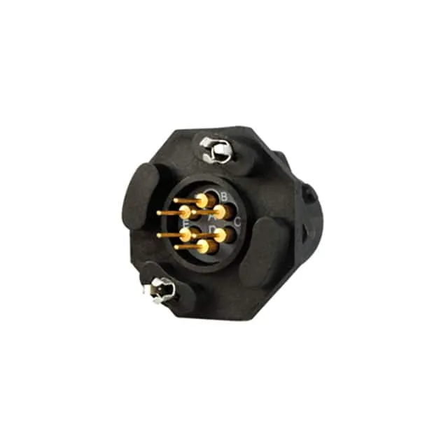UTS710D6S32 (CONN RCPT FMALE 6POS GOLD SOLDER)