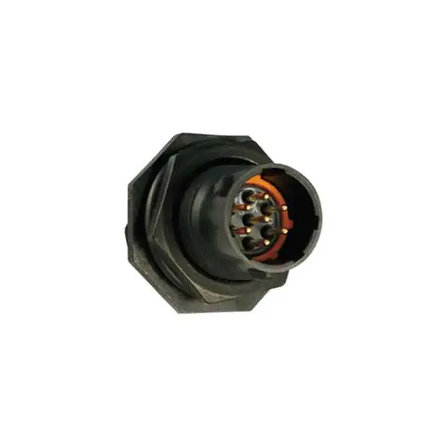 UTS710D7P (CONN RCPT MALE 7POS GOLD SOLDER)