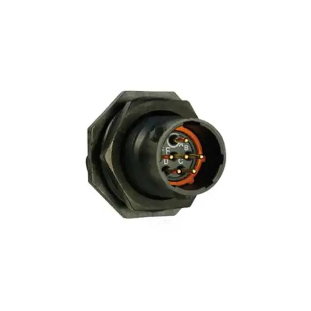 UTS710D98P32 (CONN RCPT MALE 6POS GOLD SOLDER)