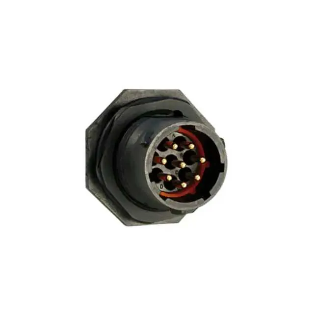 UTS7128PSEK9 (CONN RCPT MALE 8POS GOLD SOLDER)