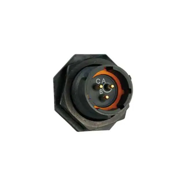 UTS712D3P (CONN RCPT MALE 3POS GOLD SOLDER)