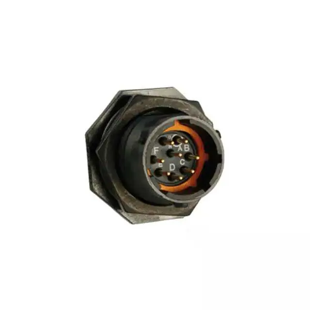UTS712D8P32 (CONN RCPT MALE 8POS GOLD SOLDER)