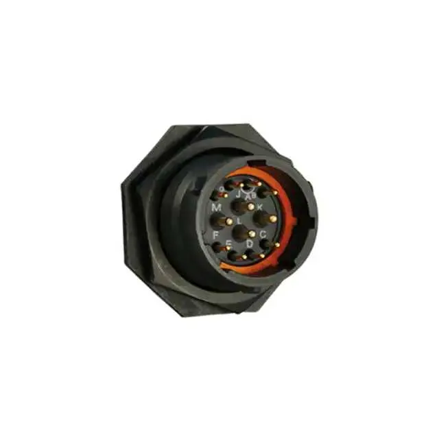 UTS714D12P (CONN RCPT MALE 12POS GOLD SOLDER)