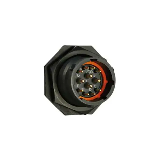 UTS714E12P (CONN RCPT MALE 12POS SOLDER CUP)