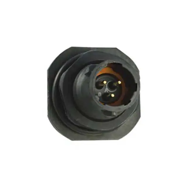 UTS78D98P (CONN RCPT MALE 3POS GOLD SOLDER)