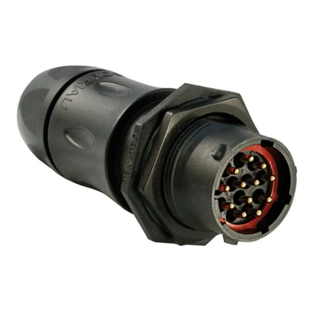 UTS7GJC1412P (CONN RCPT HSNG MALE 12POS PNL MT)