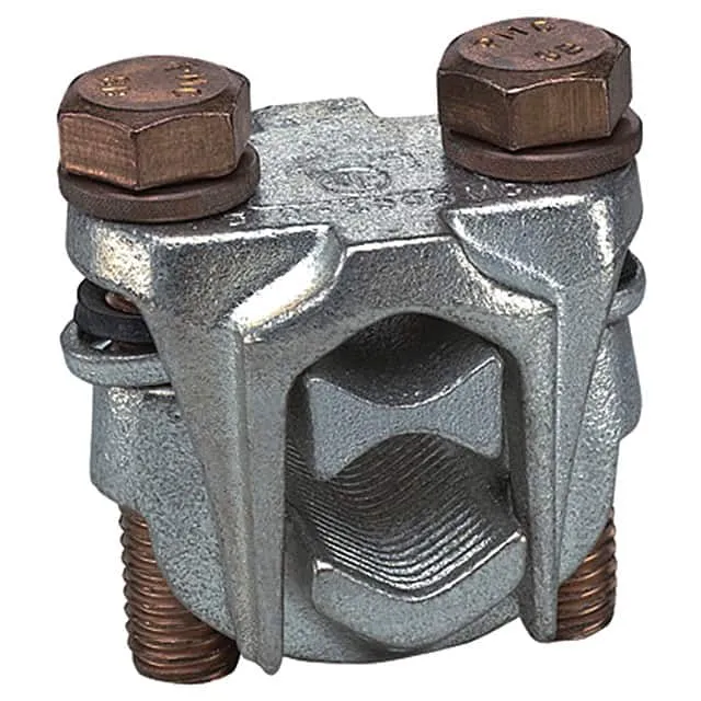 VTA-3-12 (CBL CLAMP GROUND BRONZE SILVER)