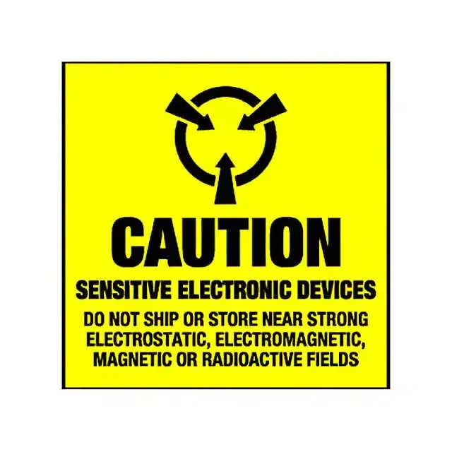 WL1 (LABEL ESD/STATC WARN 2X2" 500PC")