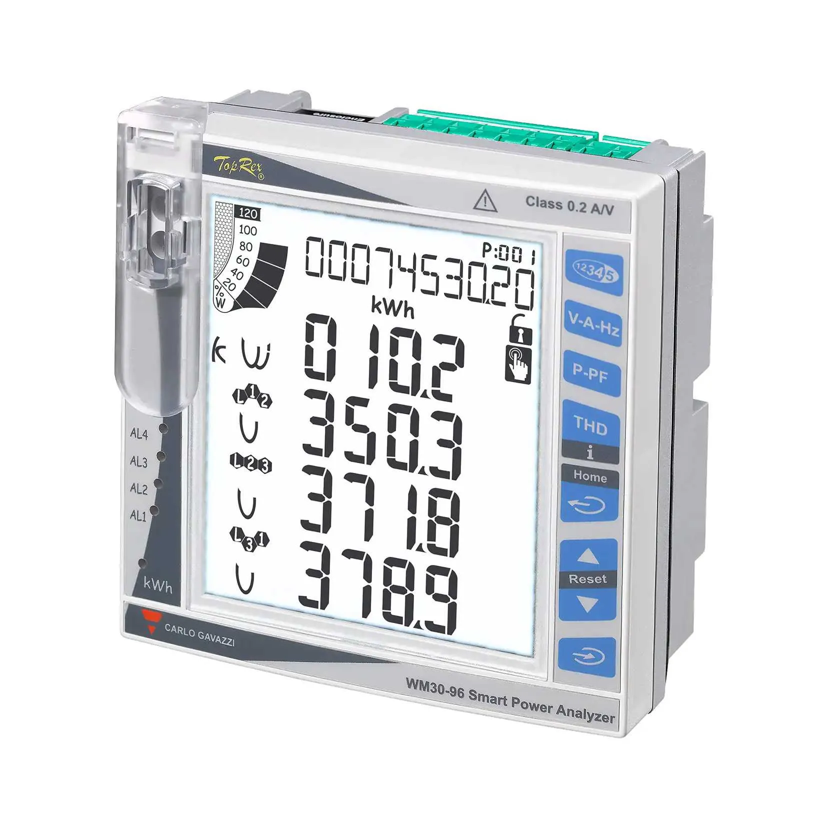 WM30AV53H (POWER METER LCD PANEL MOUNT)