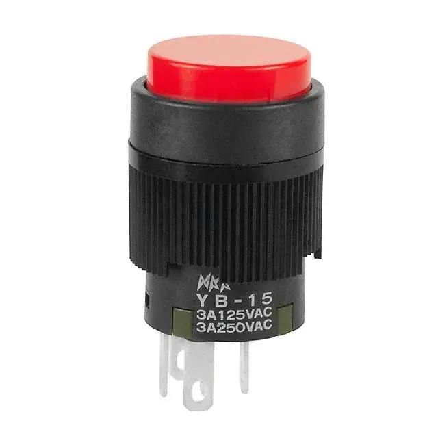 YB15CKW01-CB (SWITCH PUSHBUTTON SPDT 3A 125V)