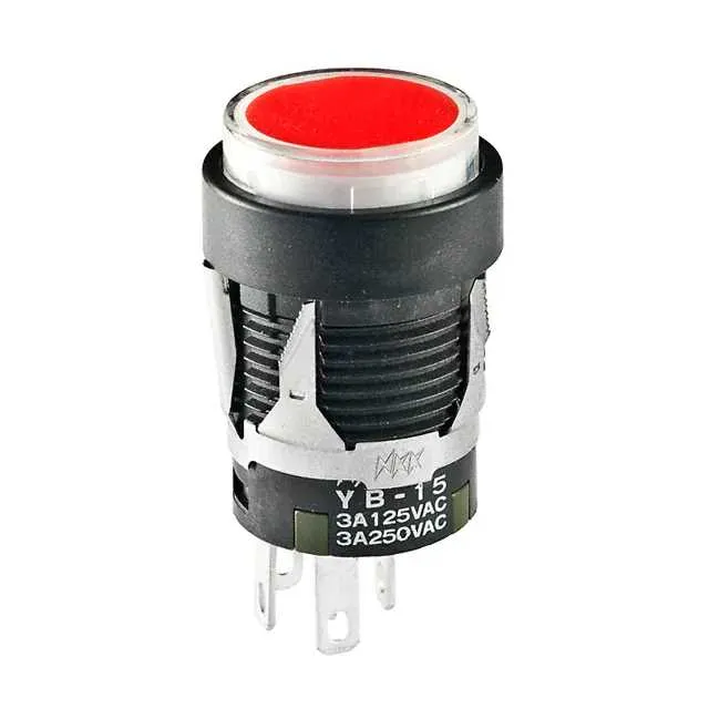 YB15MKW01-5C-JC (SWITCH PUSHBUTTON SPDT 3A 125V)