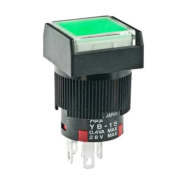 YB15SKG01-5F-JF (SWITCH PUSH SPDT 0.4VA 28V)