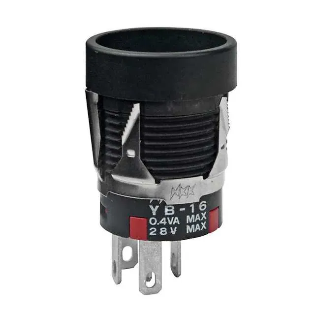 YB16MKG01 (SWITCH PUSH SPDT 0.4VA 28V)