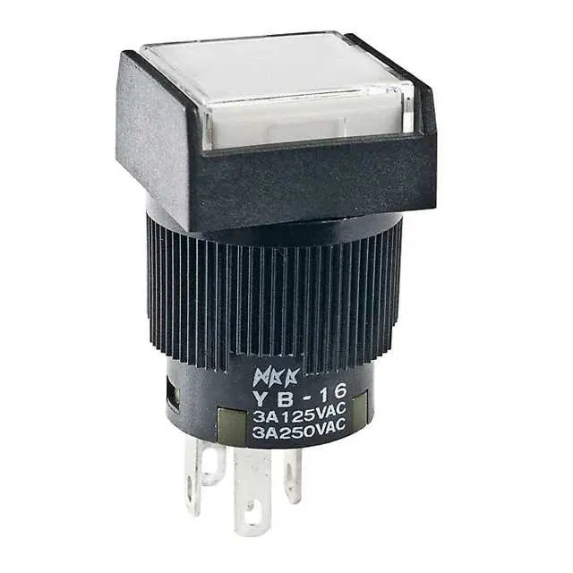 YB16SKW01-5C12-JB (SWITCH PUSHBUTTON SPDT 3A 125V)