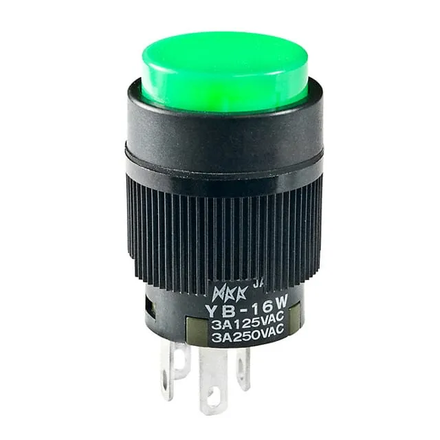 YB16WCKW01-12-FB (SWITCH PUSHBUTTON SPDT 3A 125V)