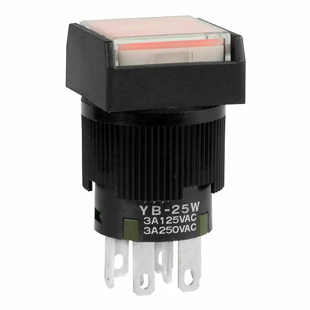 YB25WSKW01-5C-JC (SWITCH PUSHBUTTON DPDT 3A 125V)