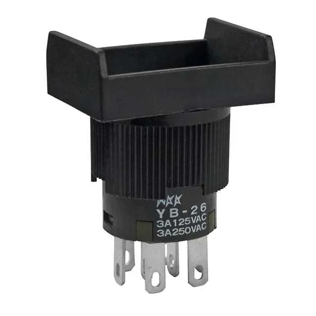 YB26RKW01 (SWITCH PUSHBUTTON DPDT 3A 125V)