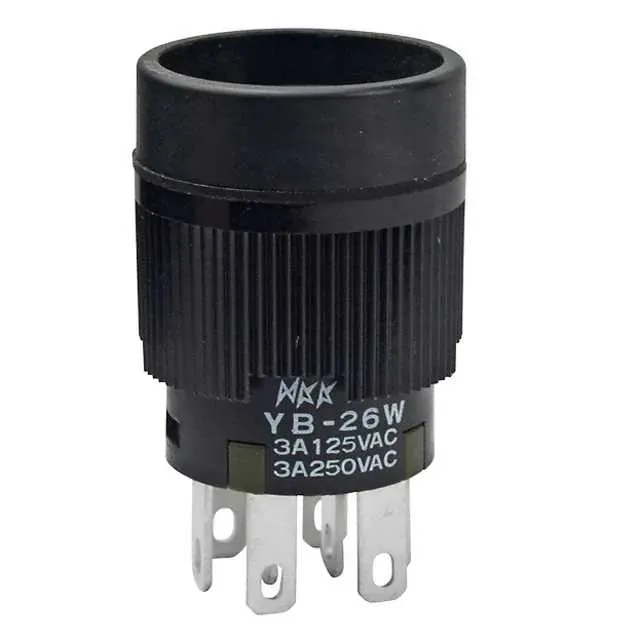 YB26WCKW01 (SWITCH PUSHBUTTON DPDT 3A 125V)