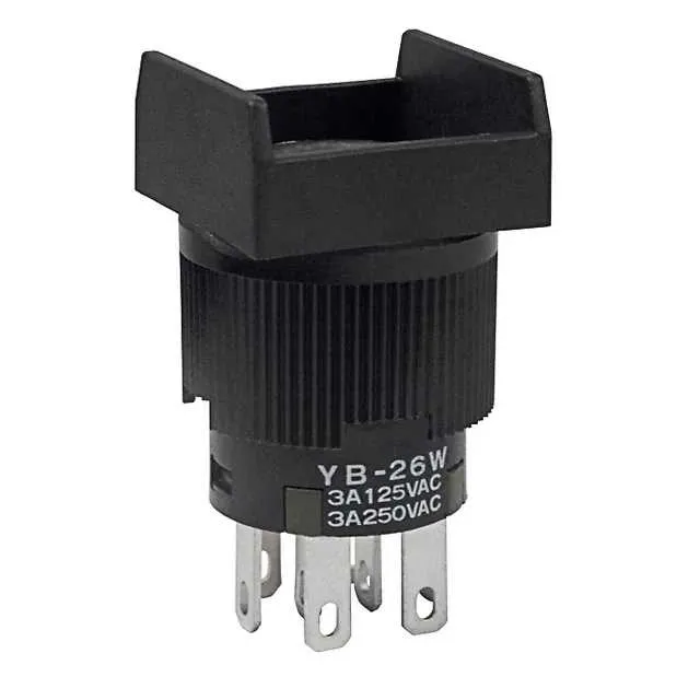 YB26WSKW01 (SWITCH PUSHBUTTON DPDT 3A 125V)