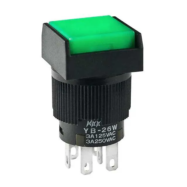 YB26WSKW01-FB (SWITCH PUSHBUTTON DPDT 3A 125V)