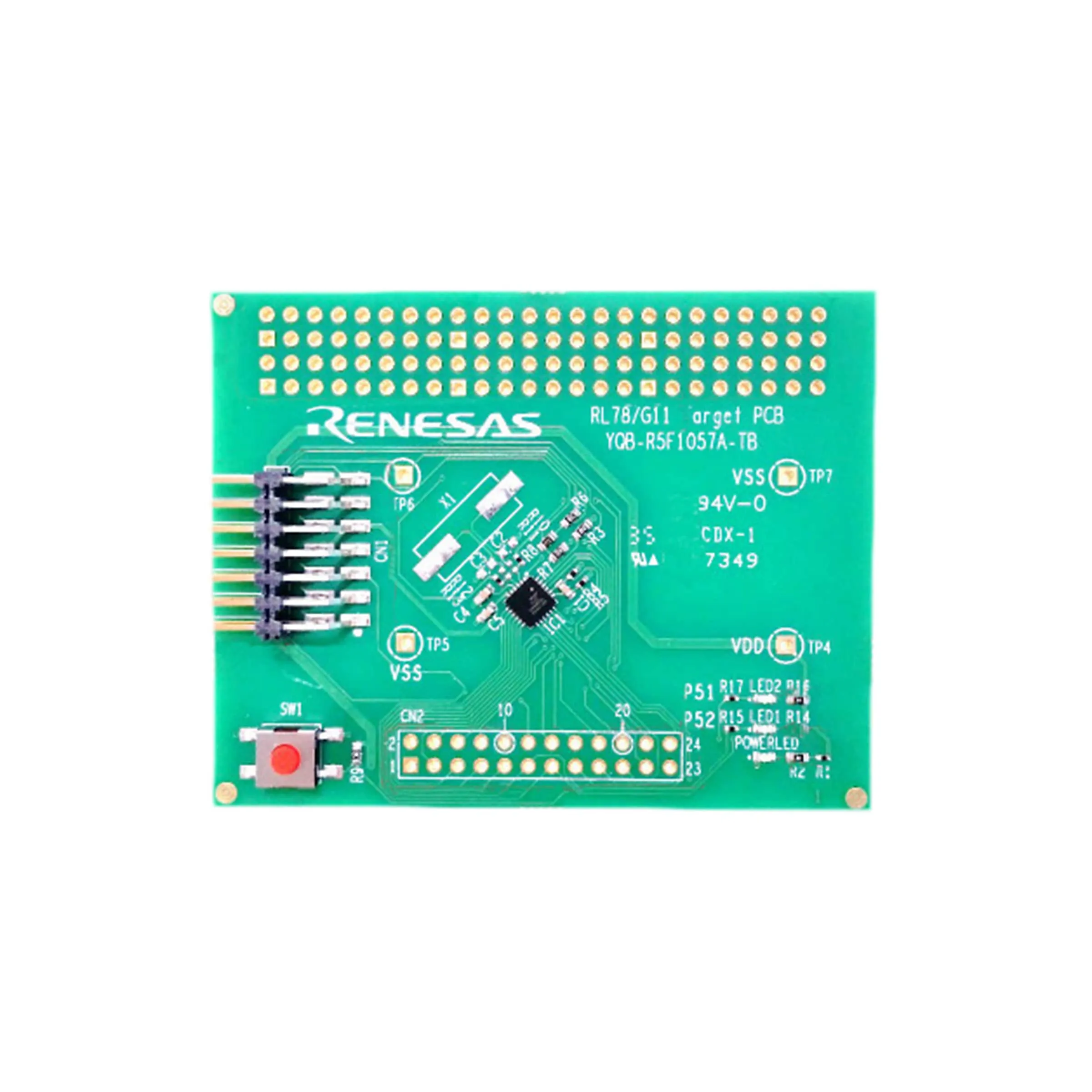 YQB-R5F1057A-TB (RL78G11 TARGET BOARD)