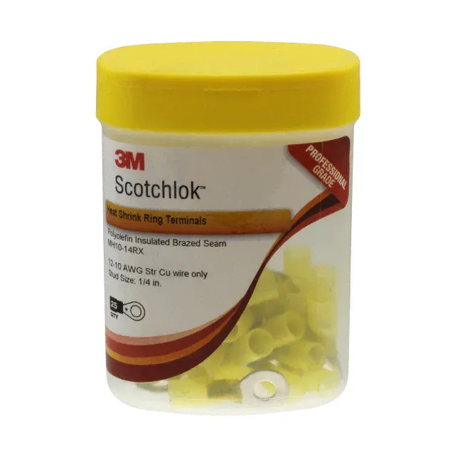 MH10-14RX-BOTTLE (CONN RING CIRC 10-12AWG 1/4 25PC)