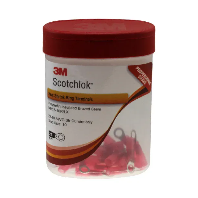 MH18-10R/LX-BOTTLE (CONN RING CIRC 18-22AWG #10 25PC)