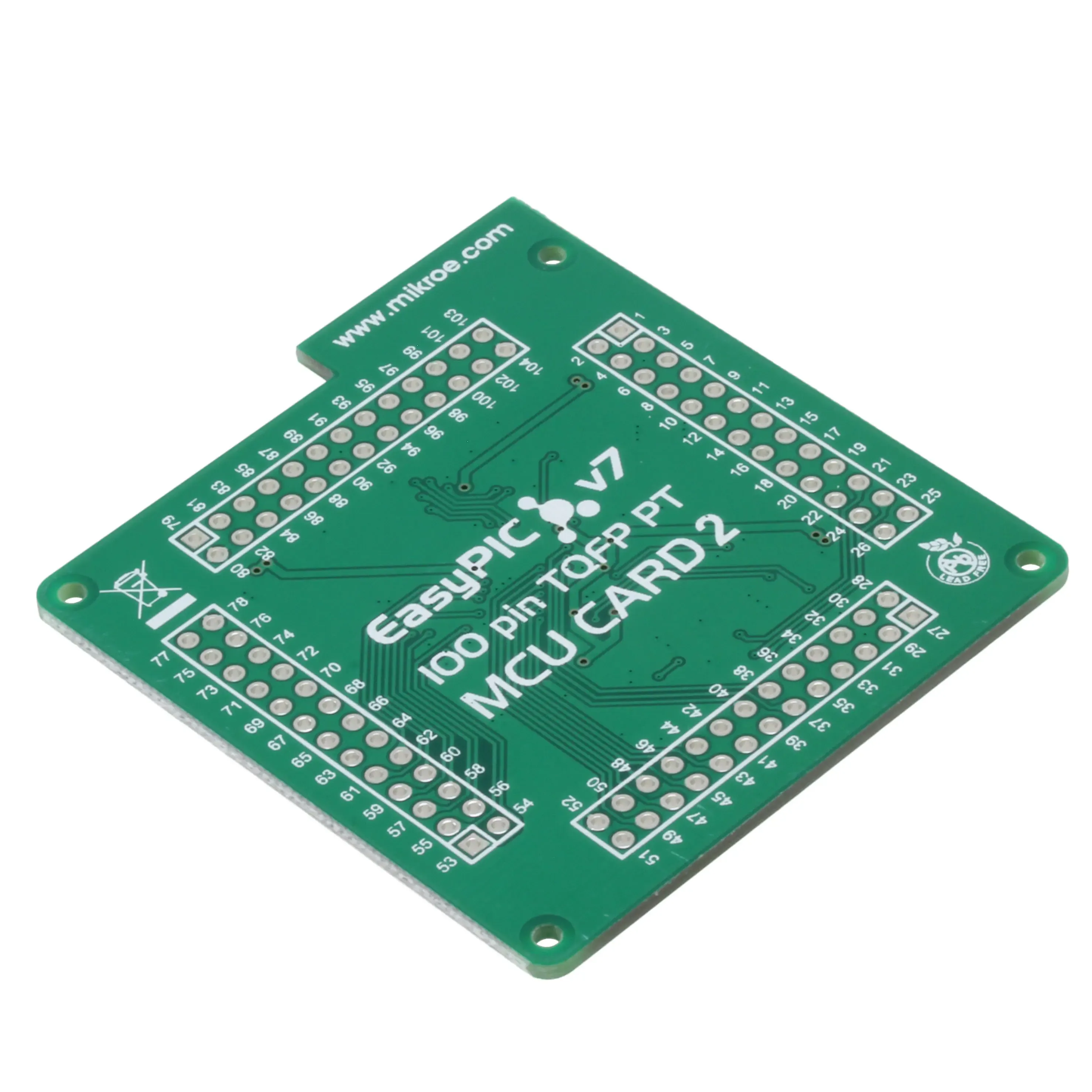 MIKROE-1290 (EASYPIC FUSION V7 EMPTY 100TQFP)