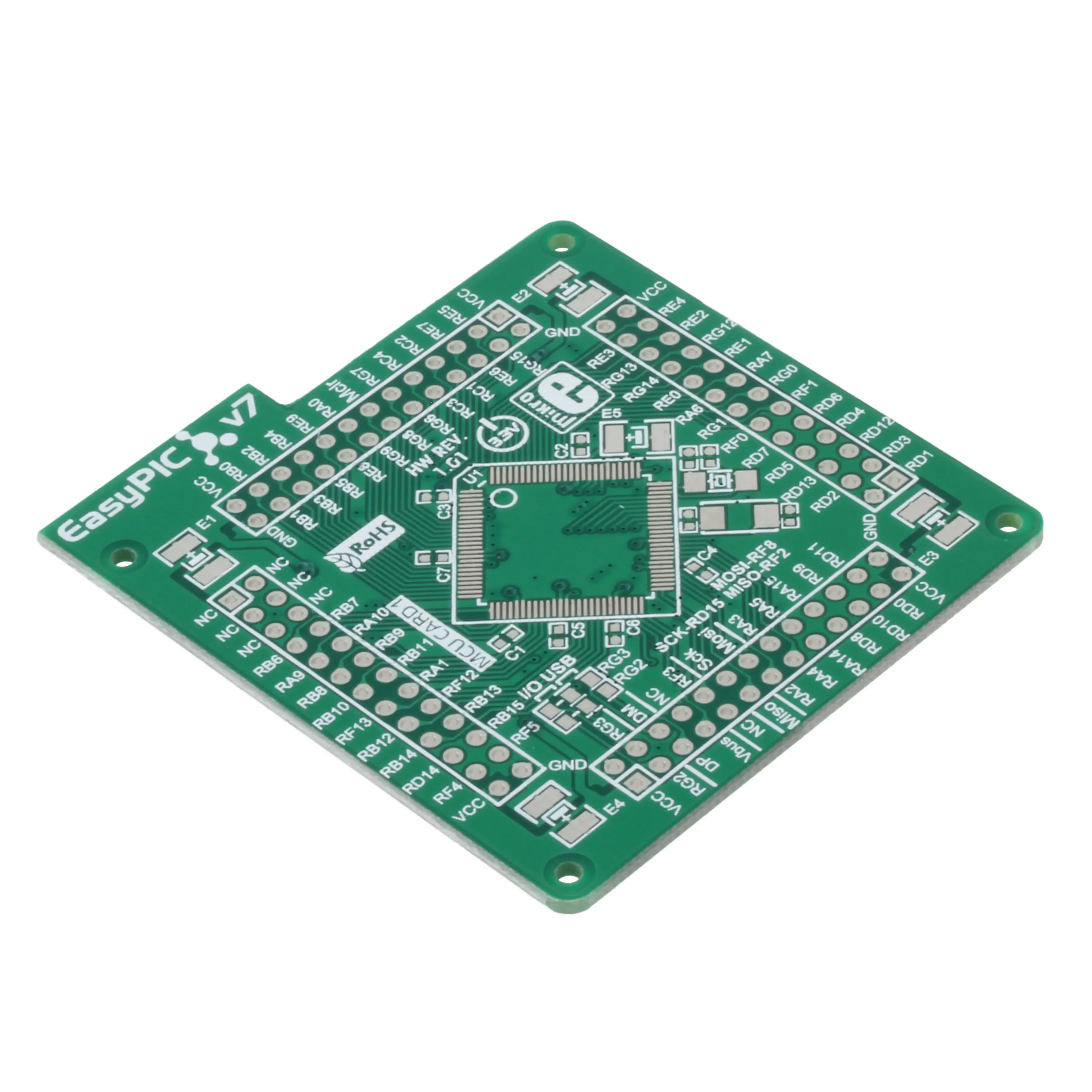 MIKROE-1291 (EASYPIC FUSION V7 EMPTY 100TQFP)