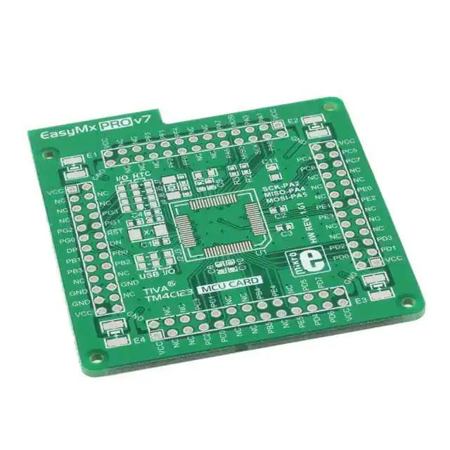 MIKROE-1625 (MCUCARD BARE 64-TQFP TM4C123)