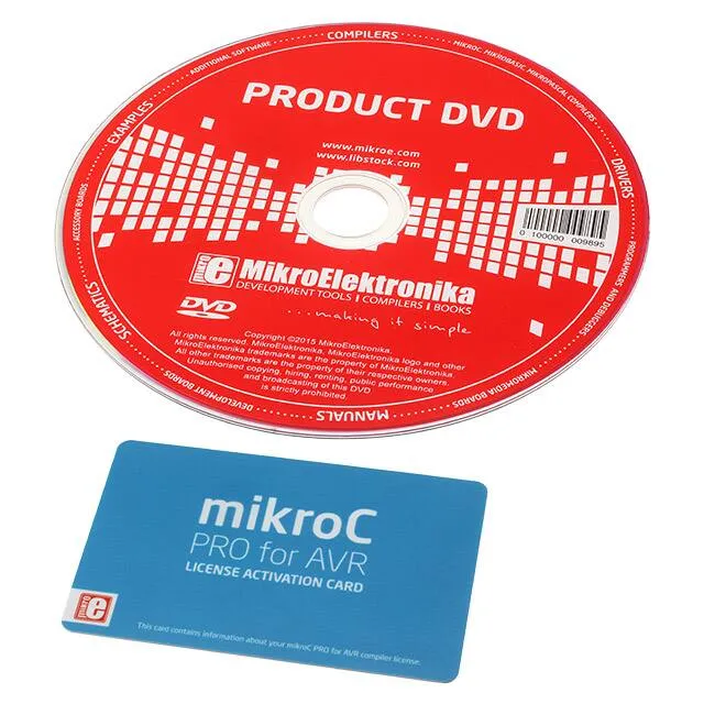 MIKROE-1956 (MIKROC PRO FOR AVR - LICENSE ACT)