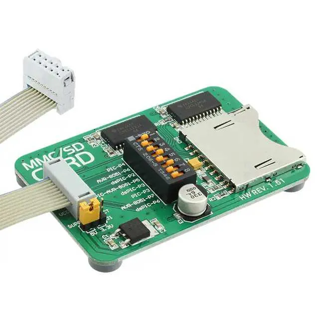 MIKROE-3 (BOARD MEMORY MMC/SD CARD SLOT)