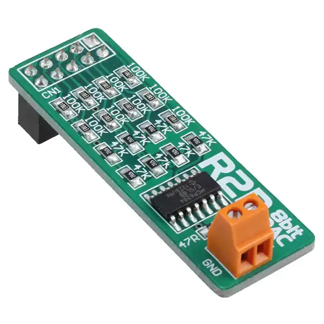 MIKROE-391 (BOARD R/2R LADDER DAC CONV)