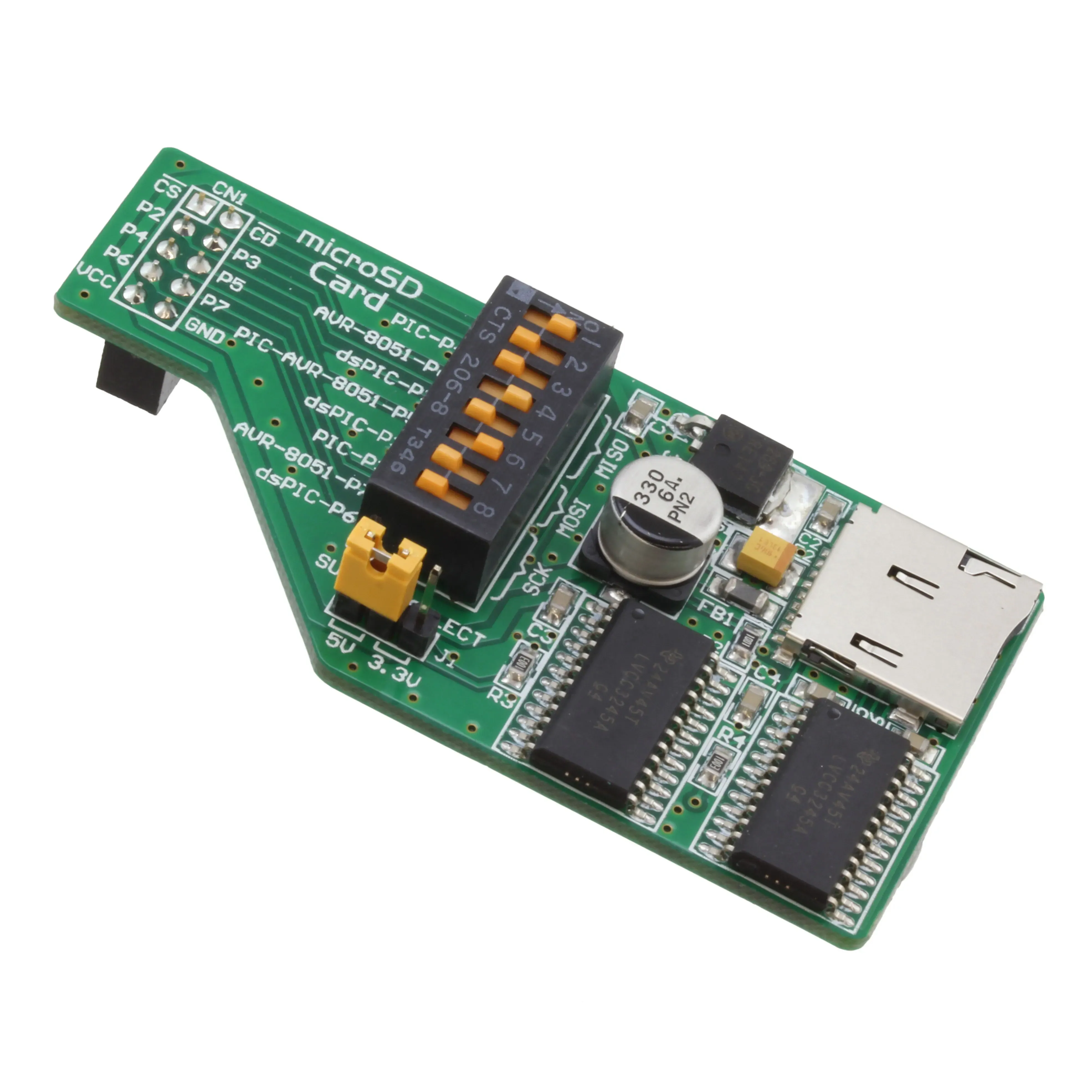 MIKROE-448 (BOARD MICROSD CARD SPI)