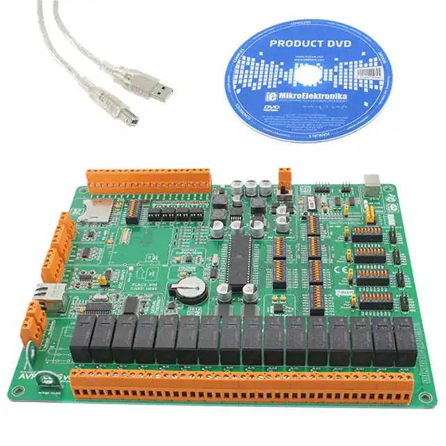 MIKROE-551 (BOARD AVR PLC SYSTEM PLC16 V6)
