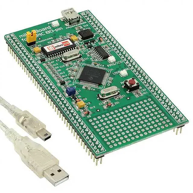 MIKROE-705 (MIKROBOARD DSPIC W/DSPIC30F6014A)