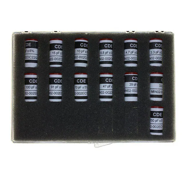 MIN300VKIT1 (CAP KIT MICA 3.3PF-150PF 65PCS)