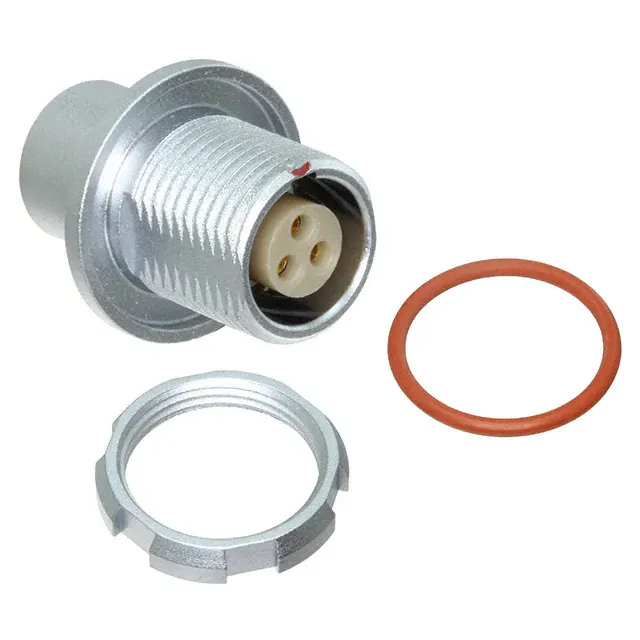 G81L0C-P03LPH0-0000 (CONN RCPT FMALE 3POS GOLD SOLDER)