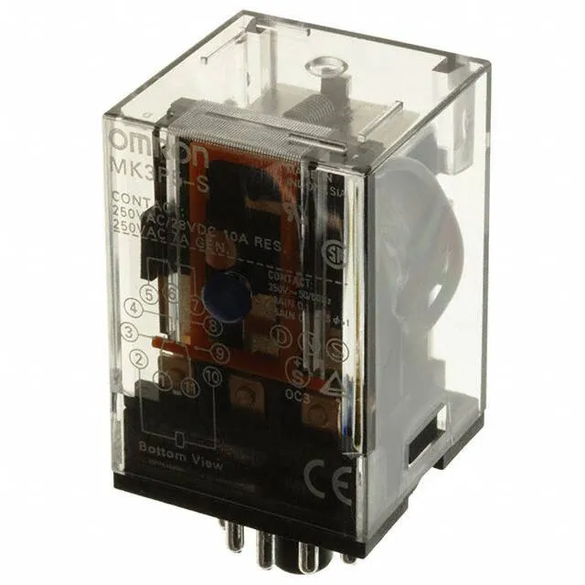MK3P5-S-DC12 (RELAY GEN PURPOSE 3PDT 10A 12V)