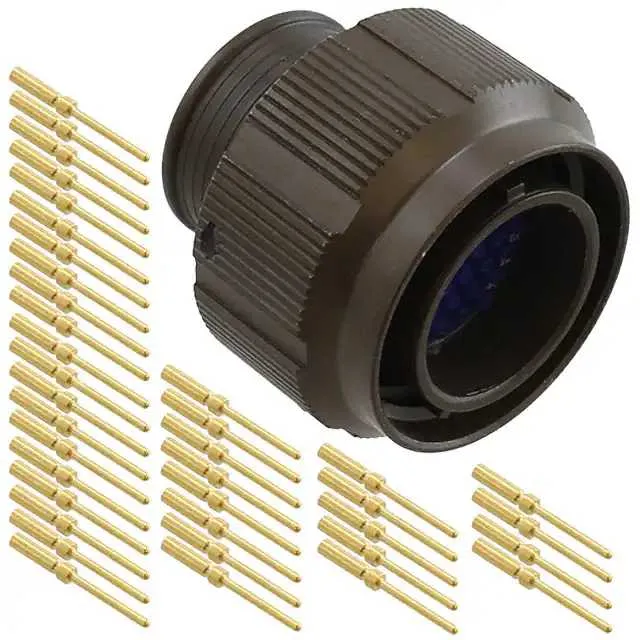 MKJ1A6W13-37PA (CONN PLUG MALE 37POS GOLD CRIMP)