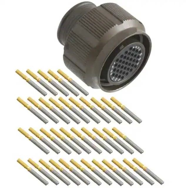 MKJ1A6W13-37SA (CONN PLUG FMALE 37POS GOLD CRIMP)