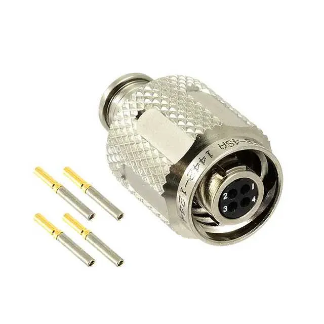 MKJ5A6F8-4SA (CONN PLUG FMALE 4POS GOLD CRIMP)