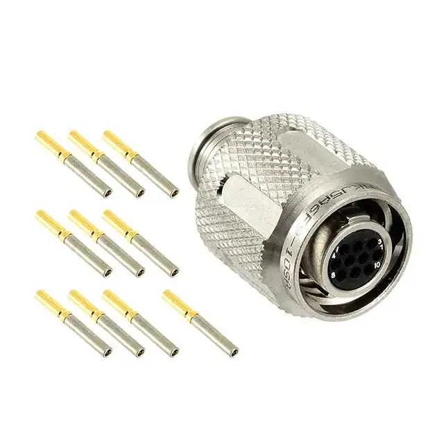 MKJ5A6F9-10SA (CONN PLUG FMALE 10POS GOLD CRIMP)