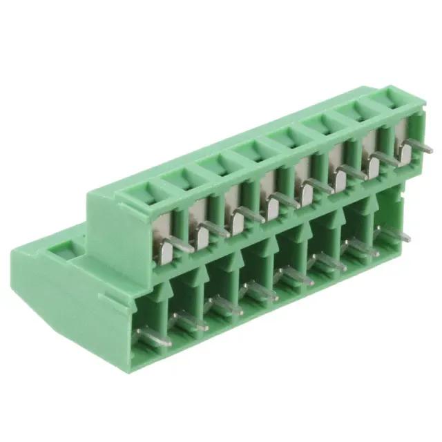 1726202 (TERM BLK DBL LVL 8POS 5.08MM GRN)