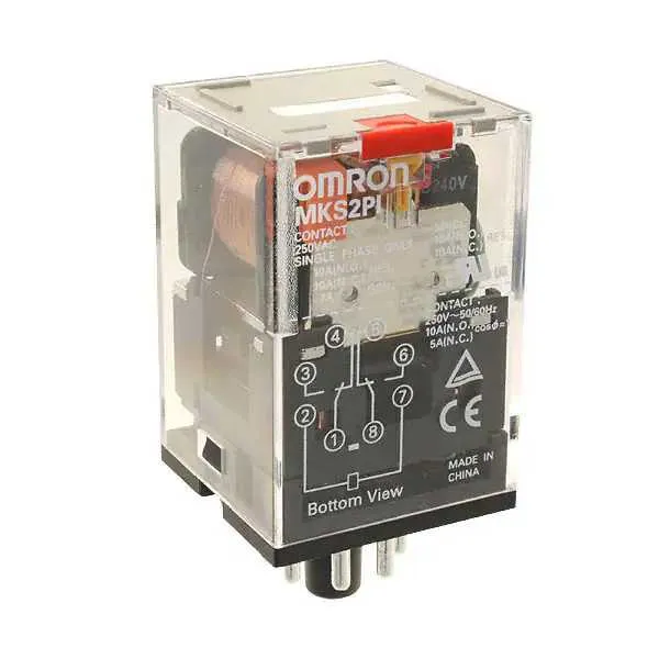MKS2PI-AC240 (RELAY GEN PURPOSE DPDT 10A 240V)
