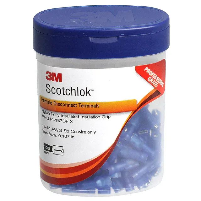 MNG14-187DFIX-BOTTLE (CONN QC RCPT 14-16AWG.187 100PC)