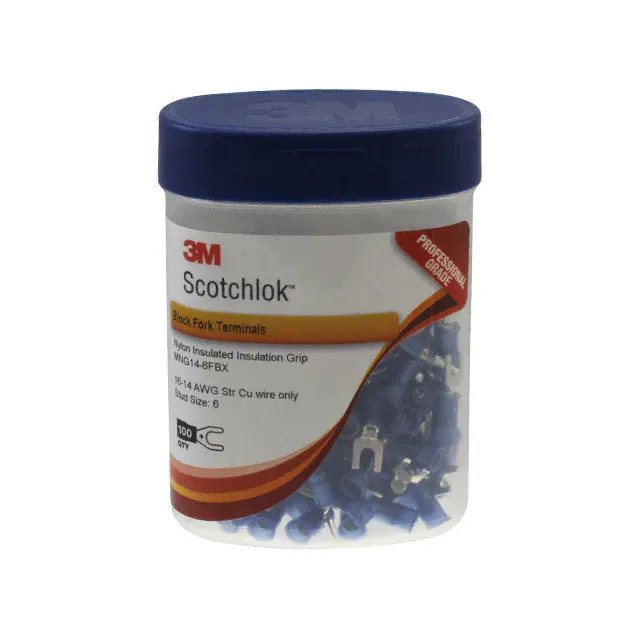 MNG14-6FBX-BOTTLE (CONN SPADE TERM 14-16AWG 6 100PC)