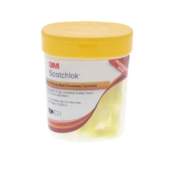 MNHU10-250DMIX-BOTTLE (CONN QC TAB 10-12AWG 0.250 25PC)