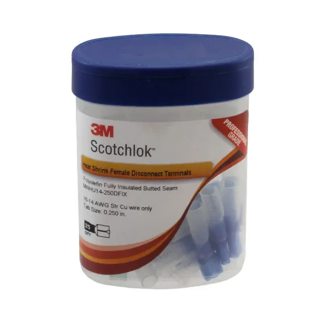 MNHU14-250DFIX-BOTTLE (CONN QC RCPT 14-16AWG 0.250 25PC)