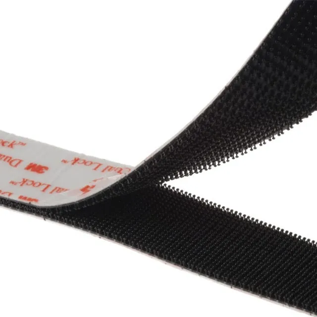 MP-3551/52 BLACK (DUAL LOCK 1X4.9YD BLK")